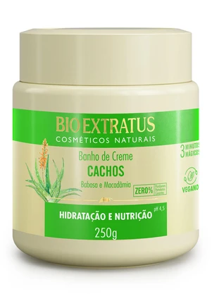 Bio Extratus - Banho de Creme Cachos 250g Verde - BIO EXTRATUS