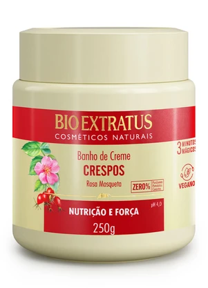 Bio Extratus - Banho de Creme Crespo 250g Vermelho - BIO EXTRATUS