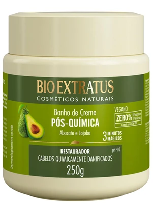 Bio Extratus - Banho de Creme Pós- Quimica 250g Verde - BIO EXTRATUS