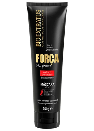 Bio Extratus - Finalizador Força com Pimenta 200g Preto - BIO EXTRATUS
