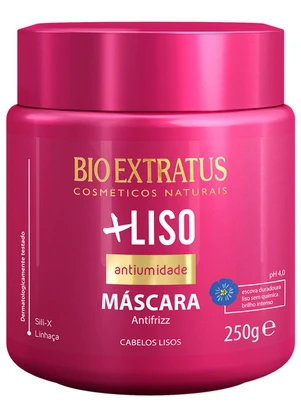 Bio Extratus - Máscara+Liso 250g  Rosa - BIO EXTRATUS