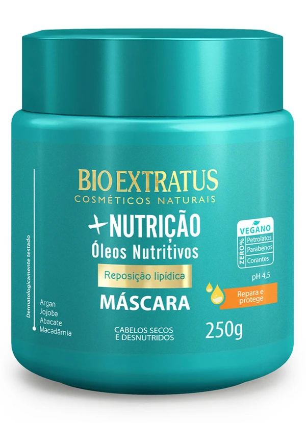 Bio Extratus - Máscara + Nutrição 250g Verde