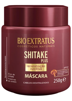 Bio Extratus - Máscara Shitake Plus 250g Marrom - BIO EXTRATUS