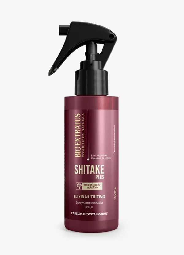 Bio Extratus - Spray Condicionador Shitake Plus 100ml Marrom