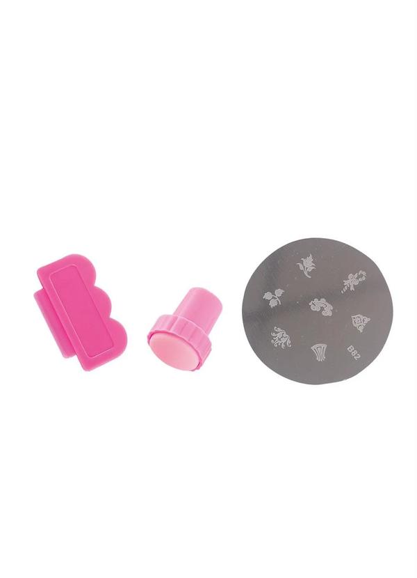 Lar e Lazer - Carimbo para Decoração de Unhas 3 Peças