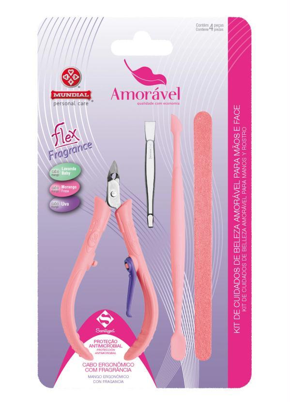 Mundial - Kit 4 Peças Beleza Manicure Flex 2