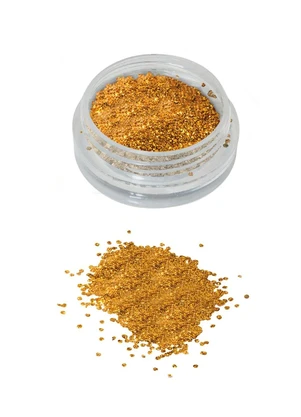 Lar e Lazer - Kit Glitters para Unhas Prata 2 Peças - LAR E LAZER