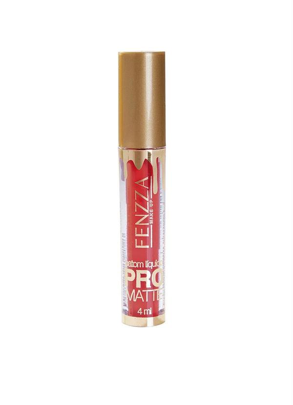 Lar e Lazer - Batom Líquido Mega Matte Vermelho Vintage 4 Ml