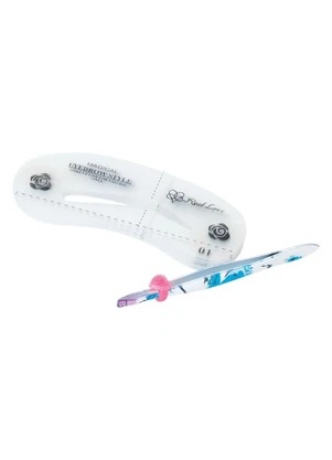 Lar e Lazer - Kit Moldes para Sobrancelha 6 Peças - LAR E LAZER