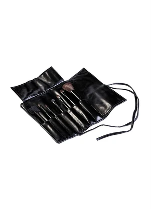 Mundo Lar - Kit Pincéis com Estojo Preto 7 Peças - MUNDO LAR
