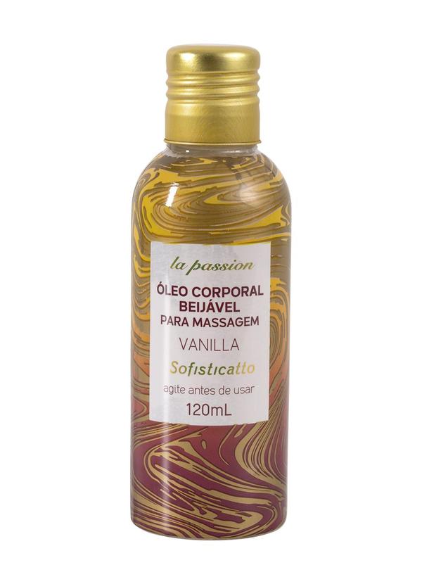 Lar e Lazer - Óleo Corporal Beijável para Massagem Vanilla
