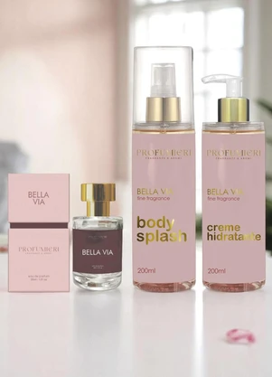 Lar e Lazer - Body Splash Bella Via 200ml - LAR E LAZER