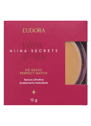 Niina Secrets - Pó Solto Perfect Match Cor 4 -12g - NIINA SECRETS