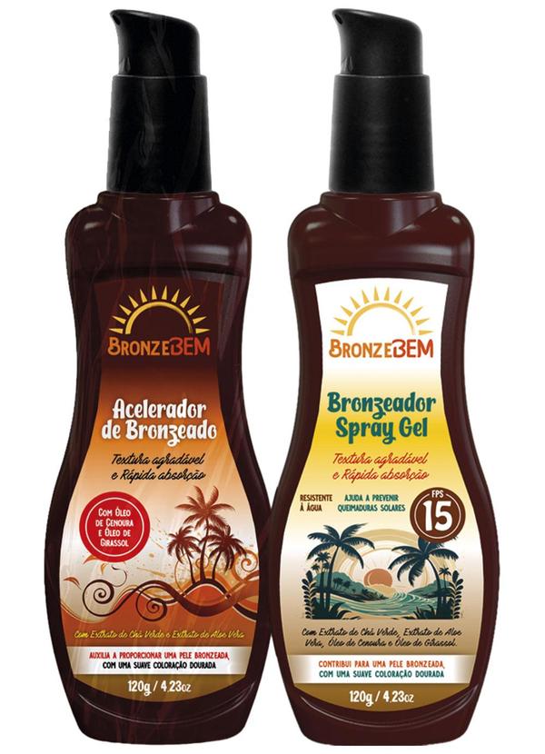 Lar e Lazer - Kit Bronzeador 2 Unidades