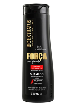 Bio Extratus - Shampoo Força com Pimenta 350ml - BIO EXTRATUS
