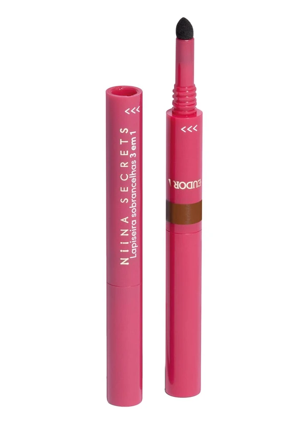 Niina Secrets - Lapiseira para Sobrancelhas 3 em 1 Clara 1,1g