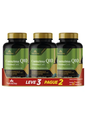 Lar e Lazer - Kit Coenzima Q 10 com Vitamina C e E - LAR E LAZER