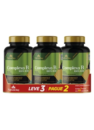 Lar e Lazer - Kit Complexo B 100% Idr - LAR E LAZER