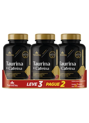 Lar e Lazer - Kit Taurina + Cafeína 3 Unidades - LAR E LAZER