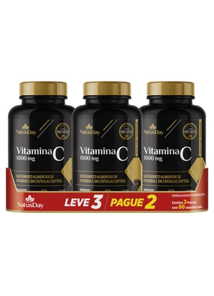 Lar e Lazer - Kit Vitamina C 1000mg 3 Unidades - LAR E LAZER