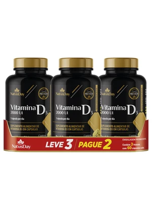 Lar e Lazer - Kit Vitamina D 2000 Ui - LAR E LAZER