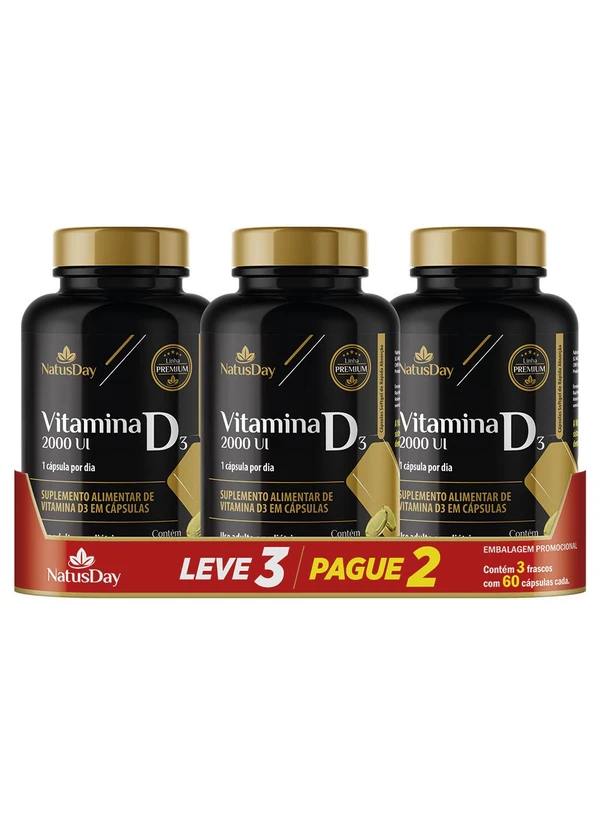 Lar e Lazer - Kit Vitamina D 2000 Ui