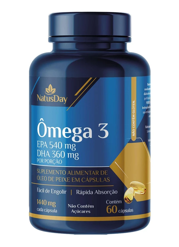 Lar e Lazer - Ômega 3 60 Cápsulas