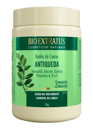 Bio Extratus - Banho de Creme Jaborandi 1kg Verde - BIO EXTRATUS