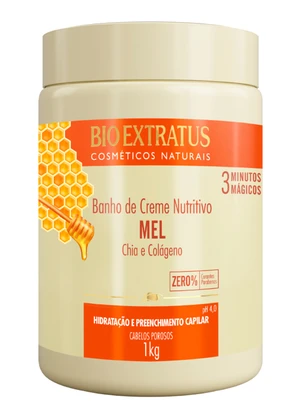 Bio Extratus - Banho de Creme Mel 1kg - BIO EXTRATUS