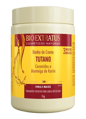 Bio Extratus - Banho de Cremetutano 1kg Vermelho - BIO EXTRATUS