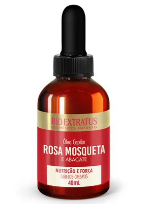 Bio Extratus - Oleo Capilar Crespos 40ml Vermelho - BIO EXTRATUS