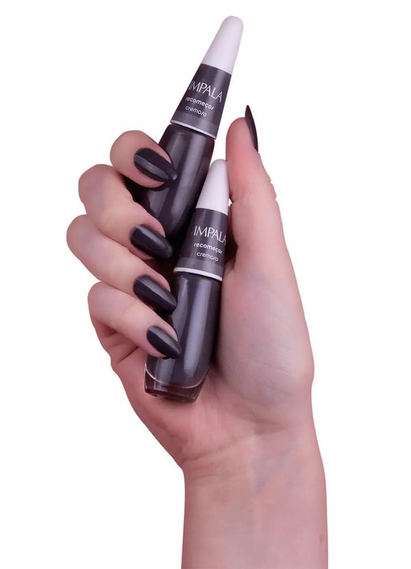 Impala - Esmalte Impala Cinza Escuro 1 Peça