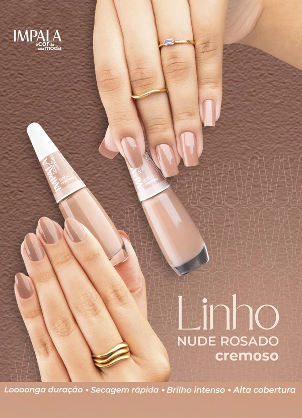 Impala - Esmalte Impala Linho 3