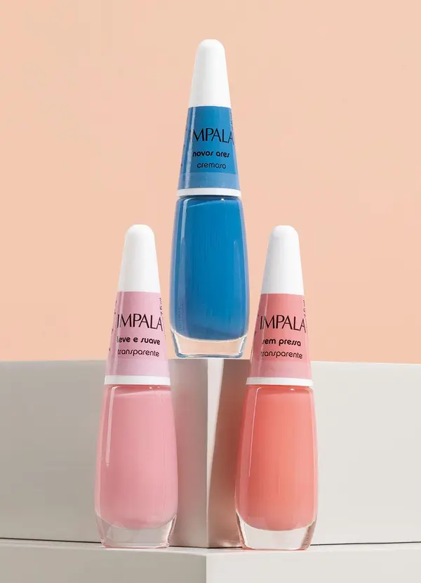 Impala - Esmalte Impala Transparente Leve e Suave 2