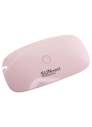 Mundo Lar - Mini Cabine Unhas Sun Uv Led Rosa - MUNDO LAR