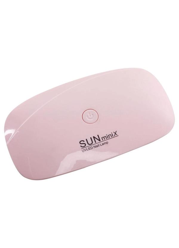 Mundo Lar - Mini Cabine Unhas Sun Uv Led Rosa 2
