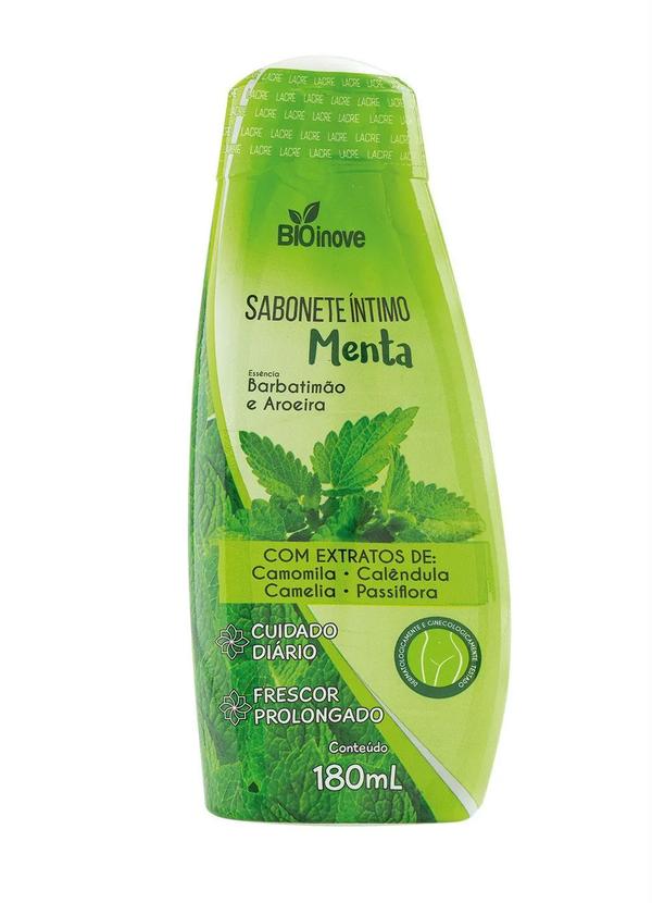Lar e Lazer - Sabonete Íntimo Menta 180 Ml