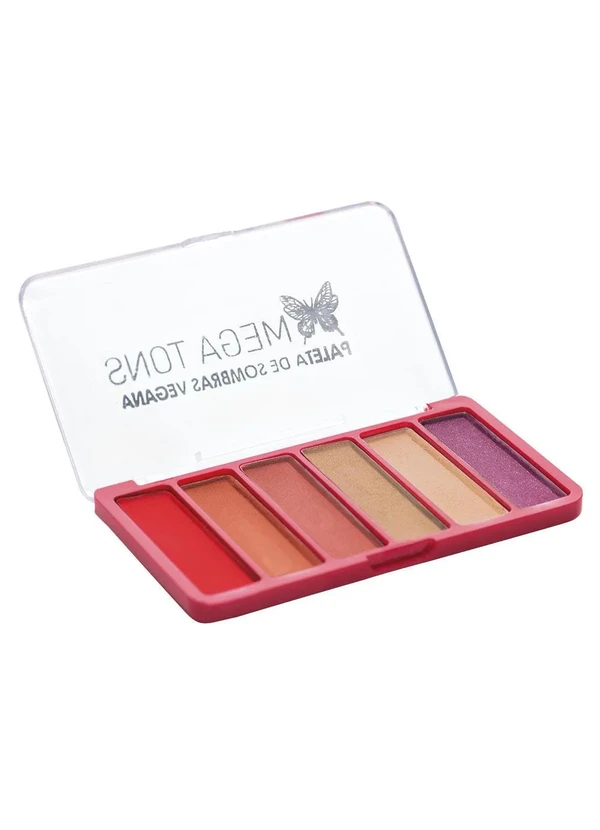 Lar e Lazer - Paleta de Sombras Primavera 6 Cores 2