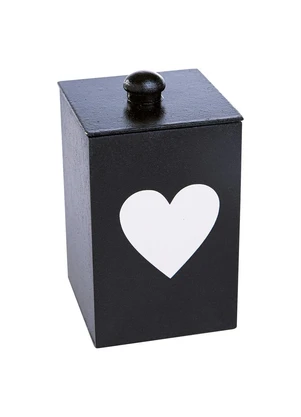 Lar e Lazer - Organizadores com Tampa Coração 2 Peças - LAR E LAZER