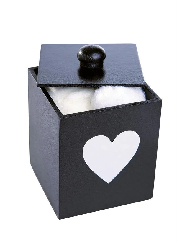 Lar e Lazer - Organizadores com Tampa Coração 2 Peças 2