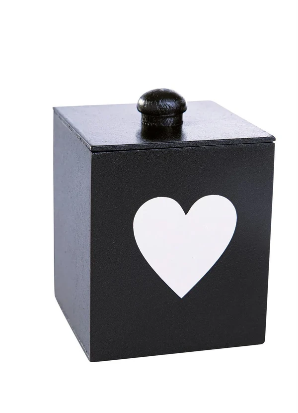 Lar e Lazer - Organizadores com Tampa Coração 2 Peças 4