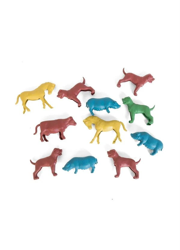 Lar e Lazer - Animais da Fazenda Plástico 10 Peças