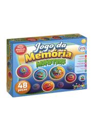 Jogo da Mem�ria Monsters Colorido