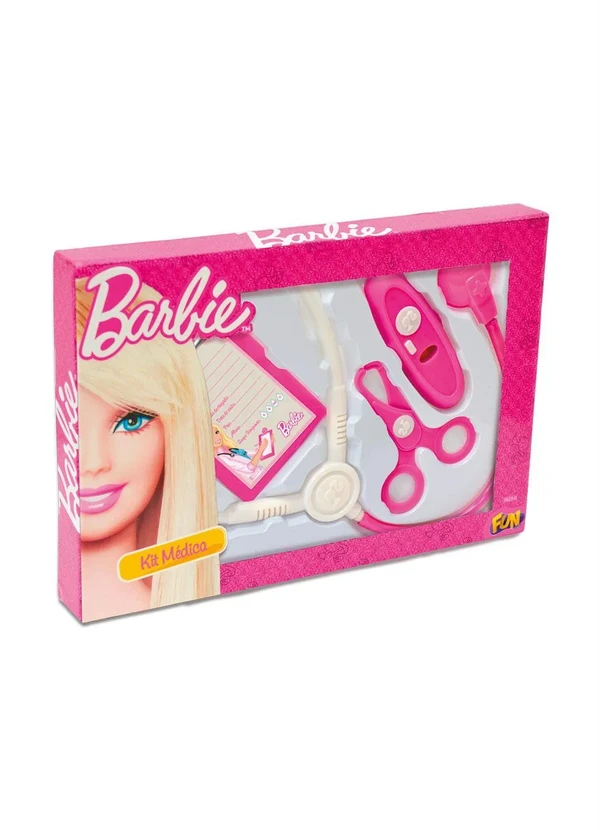 Lar e Lazer - Kit Médica Barbie 4 Peças 2