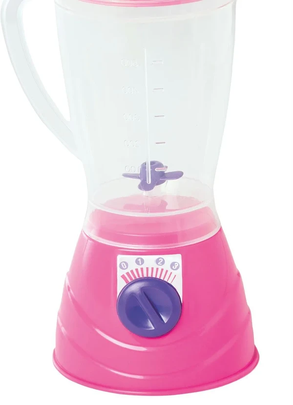 Lar e Lazer - Liquidificador Rosa em Plástico 2