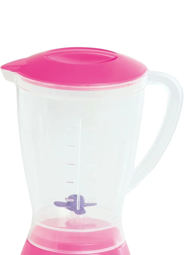Lar e Lazer - Liquidificador Rosa em Plástico 3