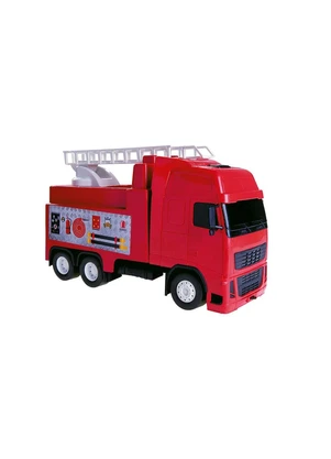 Lar e Lazer - Caminhão Bombeiro Vermelho 1 Peça - LAR E LAZER