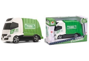Caminh�o de Coleta Verde/Branco