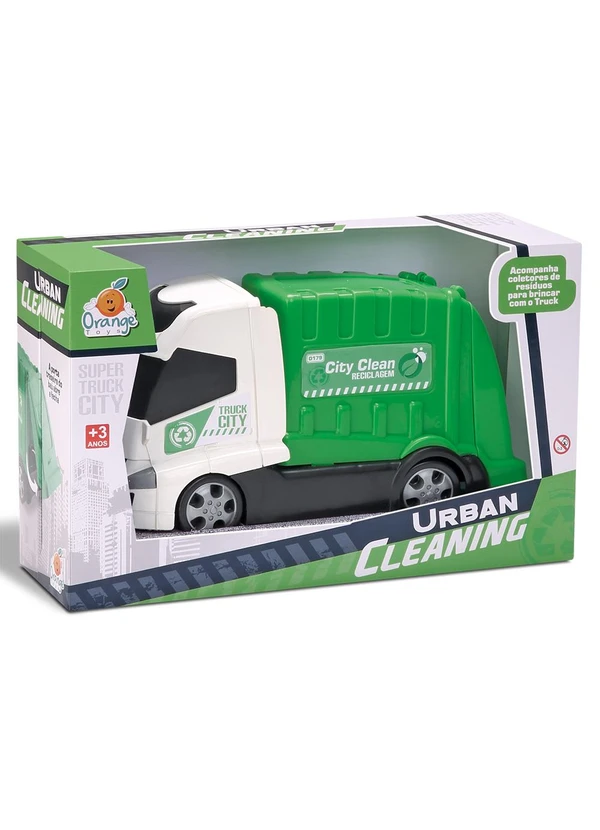 Lar e Lazer - Caminhão de Coleta Verde/Branco 2