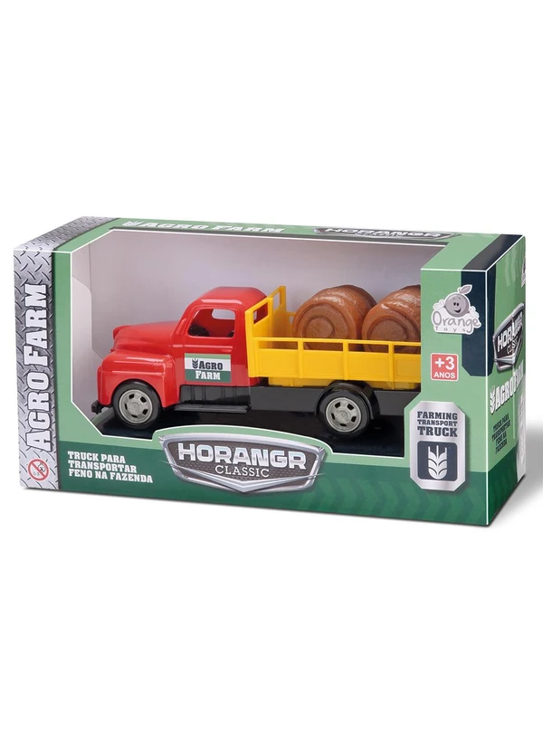 Lar e Lazer - Caminhão Fazendinha Vermelho/Amarelo 2